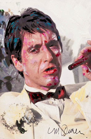 Al Pacino as Scarface in Tux