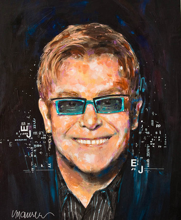 Elton John Portrait